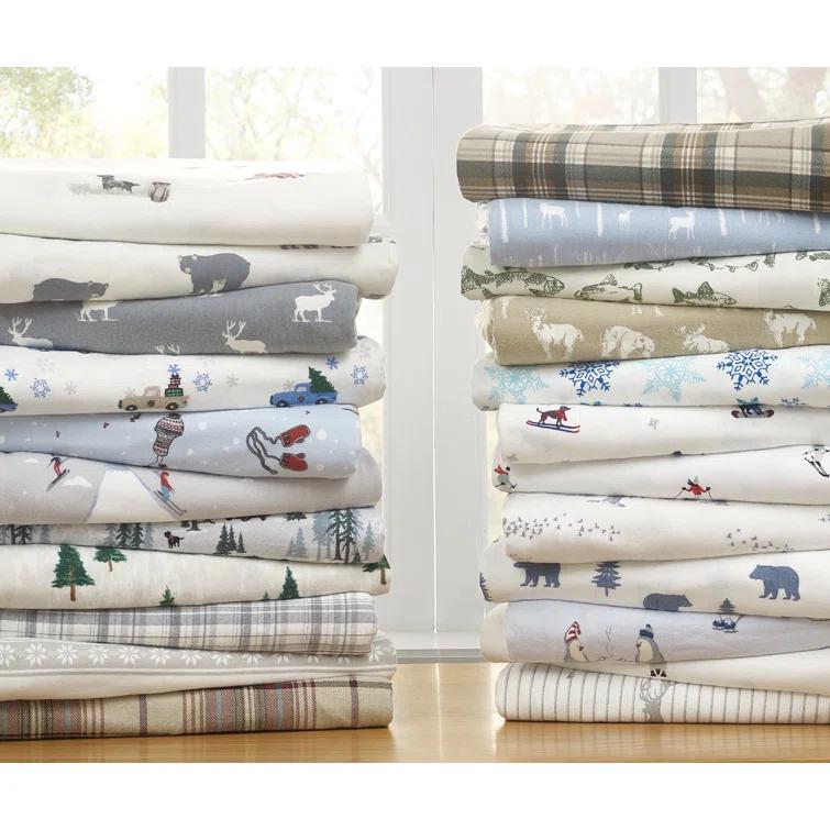 Eddie Bauer Eddie Bauer Cozy Cotton Flannel Sheet Sets