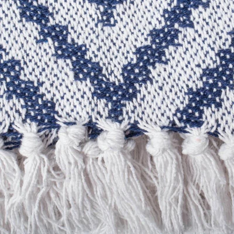 Design Imports Hand Woven Throw Blanket