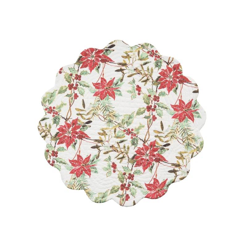 C&F Home Eve Round Cotton Placemat | Wayfair