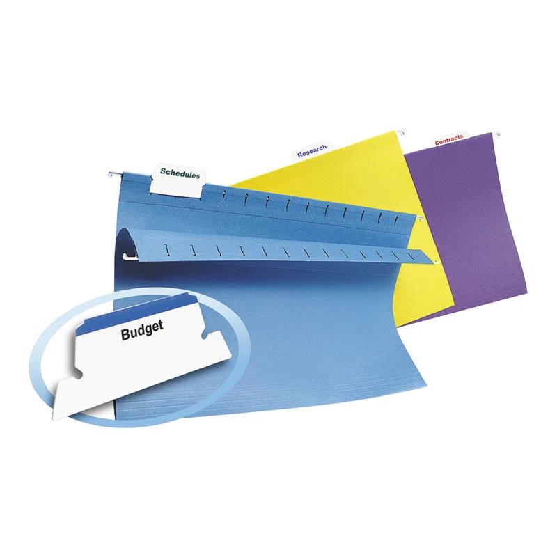 Avery Consumer Products Avery® Print/Write-On Hanging Tabs Paper Hanging Files Cabinet