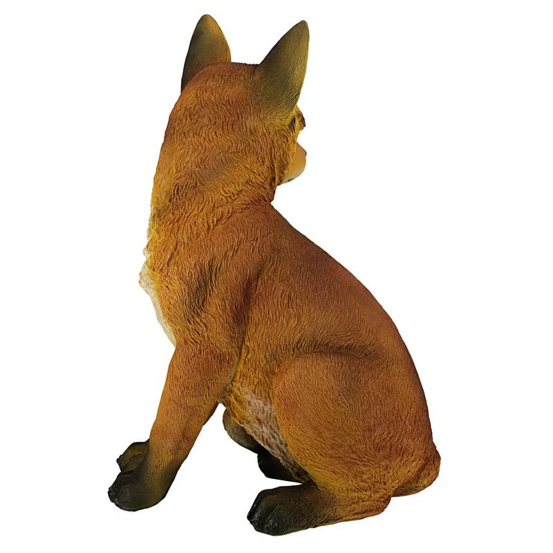 Design Toscano Woodie, the Woodland Fox Garden Statue