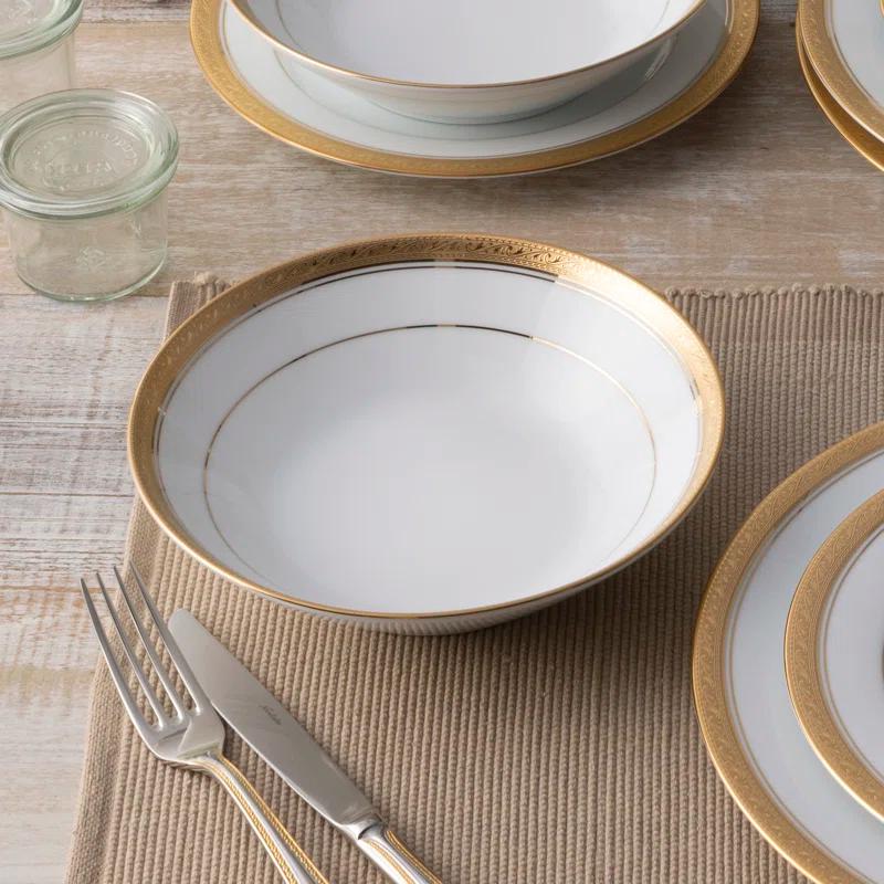 Noritake Noritake Crestwood 12-Piece Dinnerware Set, Service For 4