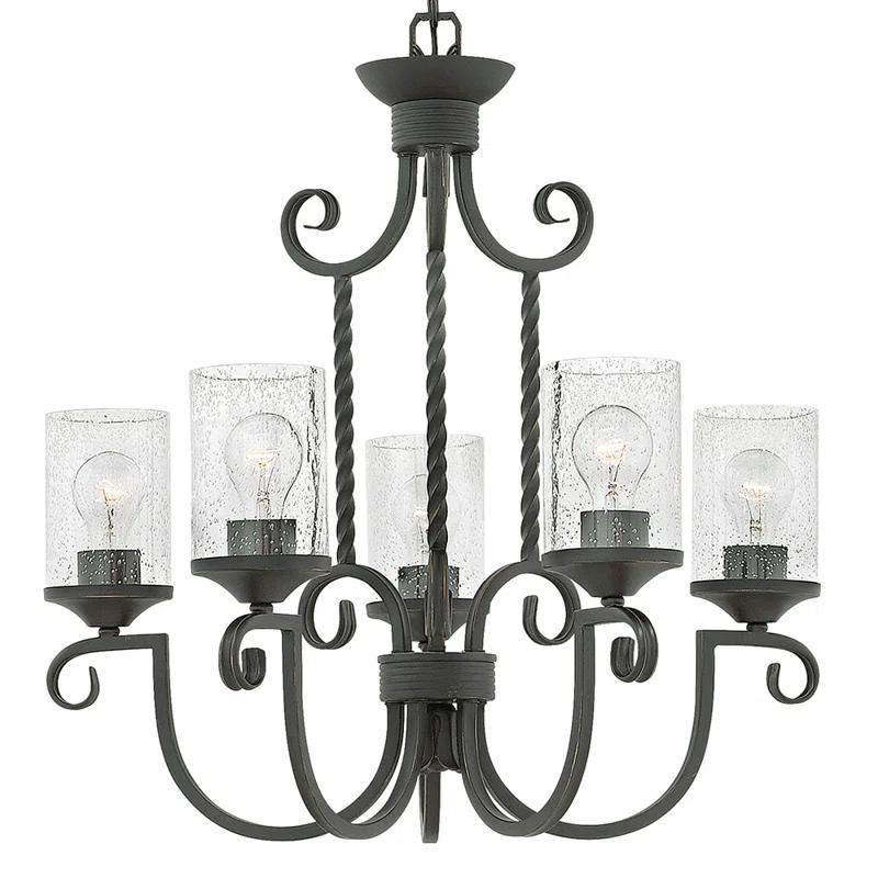 Hinkley Casa 5 - Light Shaded Classic / Traditional Chandelier