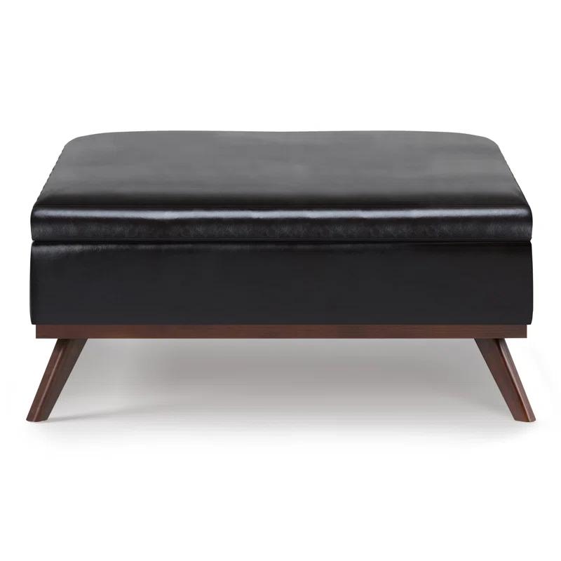 Owen Faux Leather Ottoman