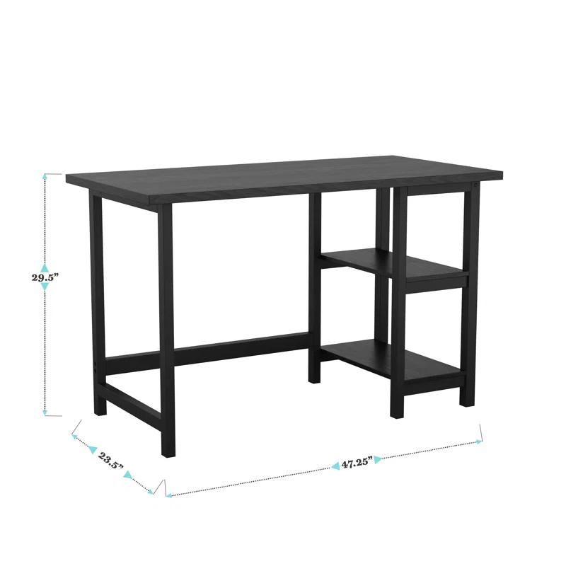 Martha Stewart Martha Stewart Beckett Home Office Trestle Desk with Shelves