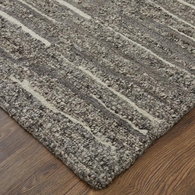 Navaro Modern Abstract Gray/Taupe/Ivory Area Rug
