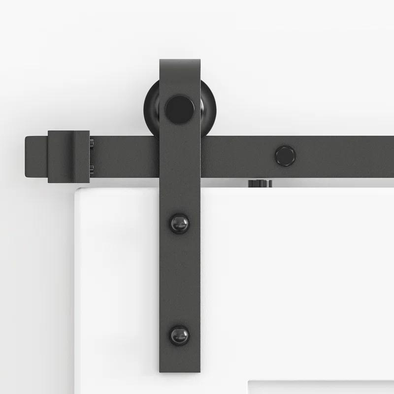 Lazio Antique Sliding Standard Single Track Barn Door Hardware Kit
