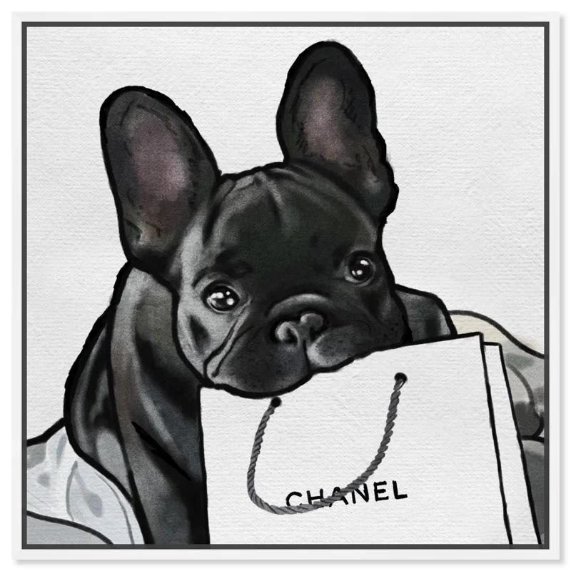 French French French by Oliver Gal - Graphic Art on Canvas
