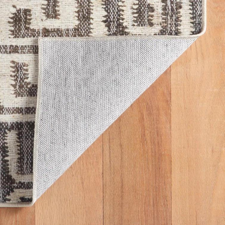 Dash and Albert Rugs Auricula Natural Machine Washable Rug