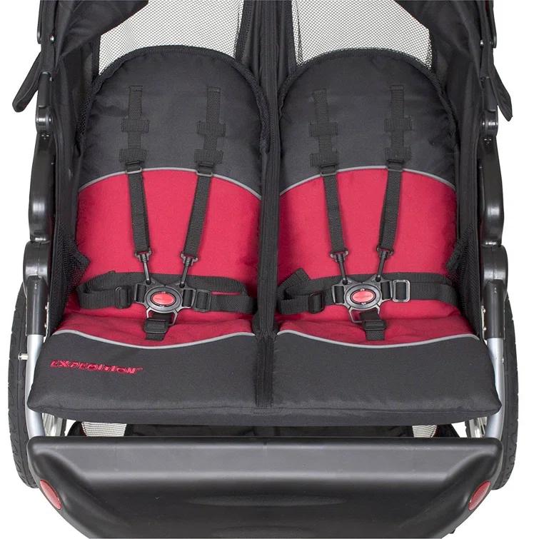 Baby Trend Baby Trend Foldable 3 Wheel Multi-Child Stroller with Storage