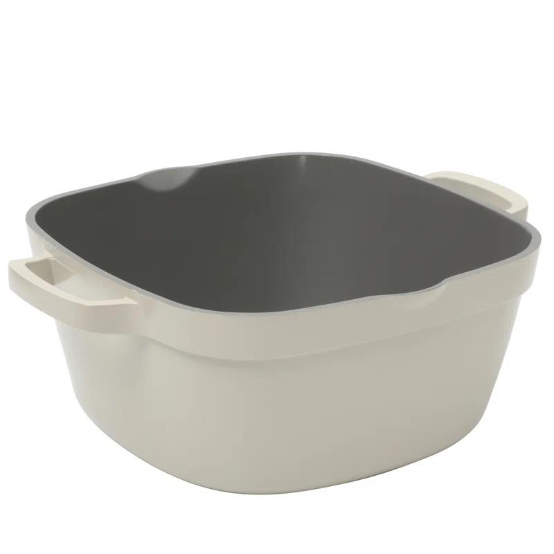 Crock-pot Crock-Pot Northvale Cast Aluminum Lightweight Durable 5.2 Quart Heavy Duty Dutch Oven Pot With Lid, Oven Safe, Dual Handles