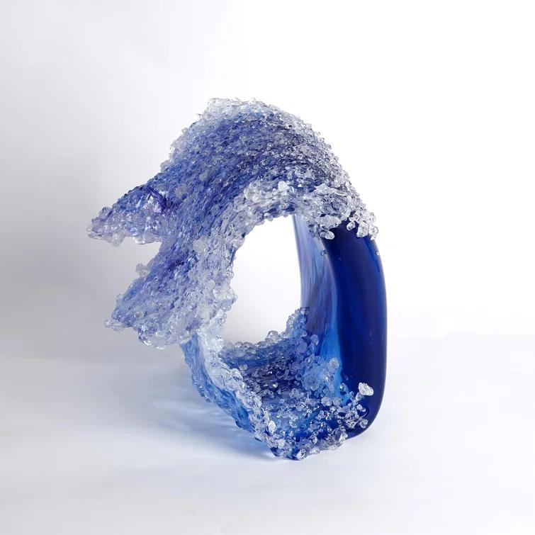Global Views Tidal Wave Sculpture