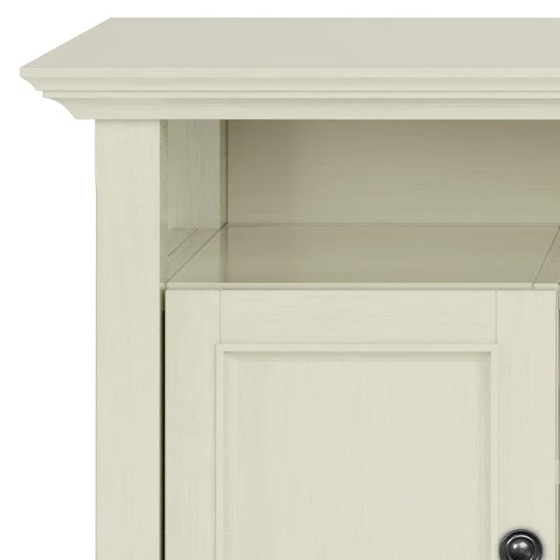 Simpli Home Amherst 54"W Solid Wood TV Stand for TVs up to 60" with Adjustable Shelves