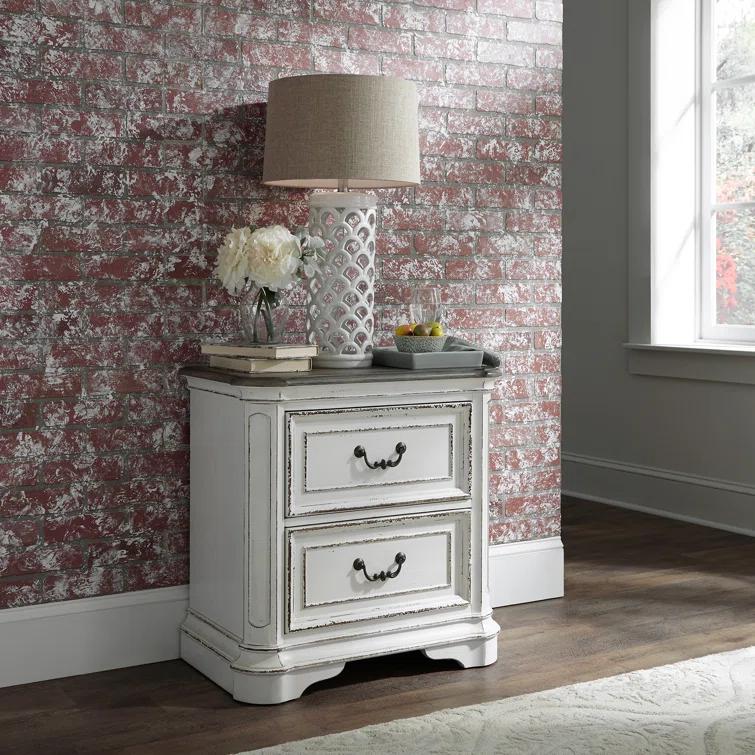 Laurel Foundry Modern Farmhouse® Colchester 2 - Drawer Nightstand