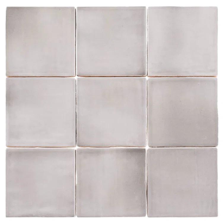 Andova Fion 4-in. Mediterranean-Inspired Glossy Ceramic Wall Tile