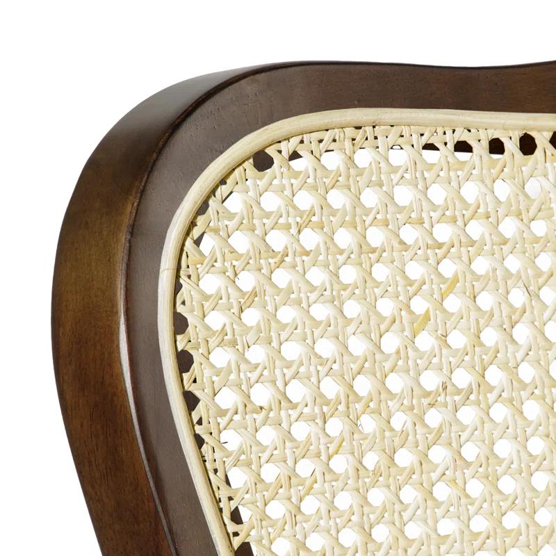 Maven Lane Maven Lane Vera Stool with Fabric Upholstery