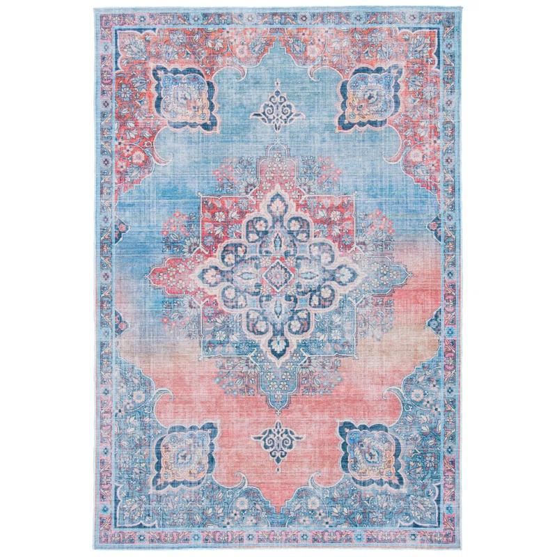 Mistana™ Teen Demetrius Oriental Red/Blue Area Rug