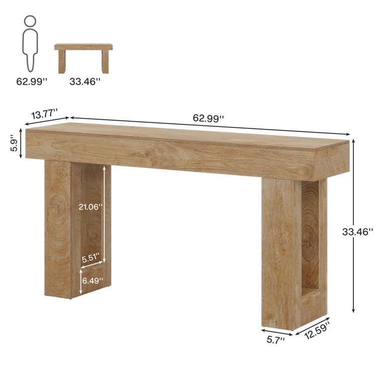 Millwood Pines Brittanni 63'' Console Table