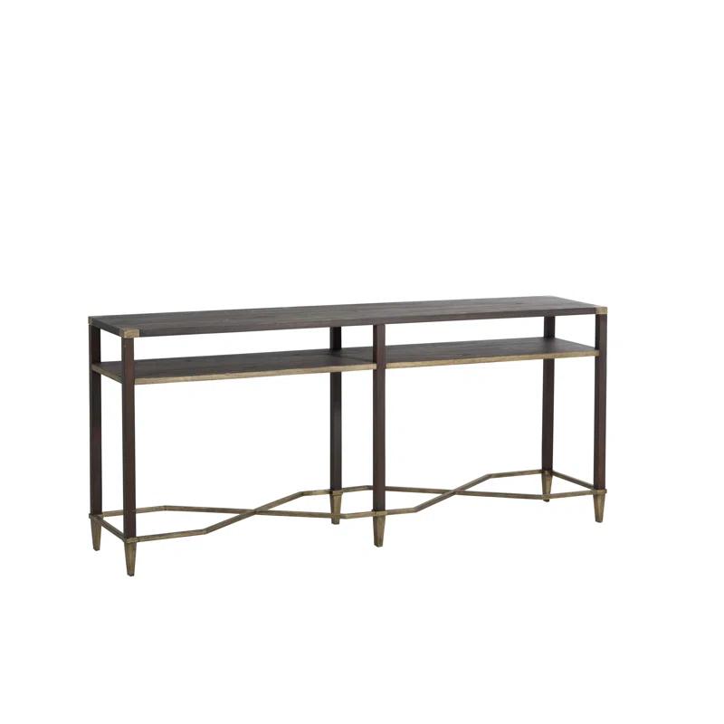 Gabby Sue 70'' Solid Wood Top Console Table