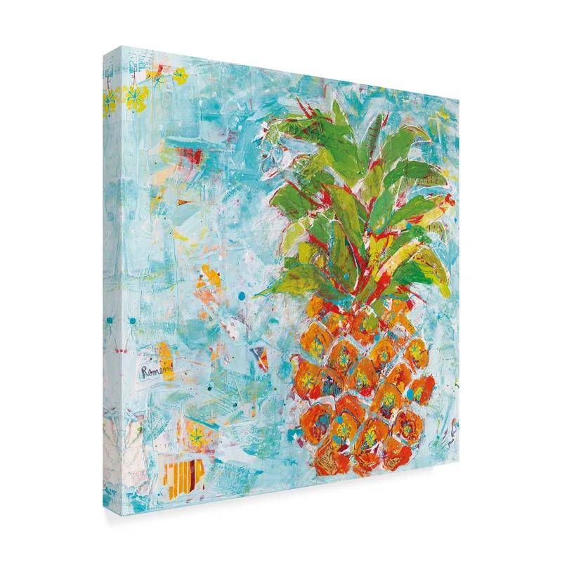 Trademark Fine Art Kellie Day " Pineapple Bright "