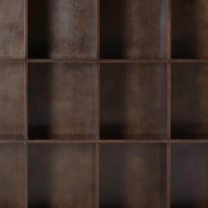 Simpli Home Acadian 57"W Solid Wood Storage Console Table