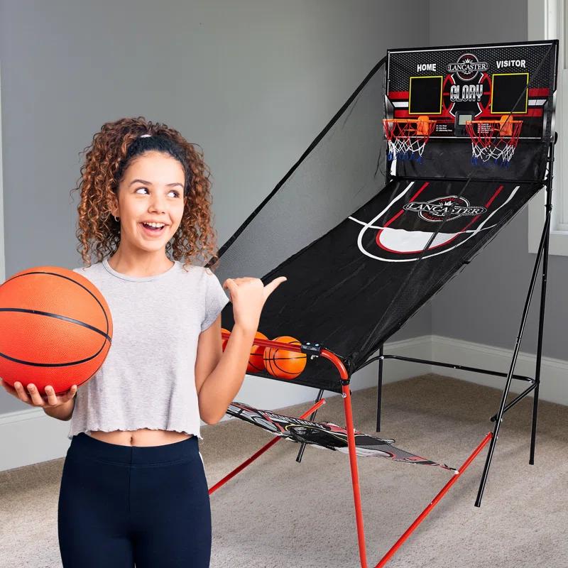 Lancaster Gaming Lancaster Gaming 2 Player Basketball Arcade Game with 3 Games Included