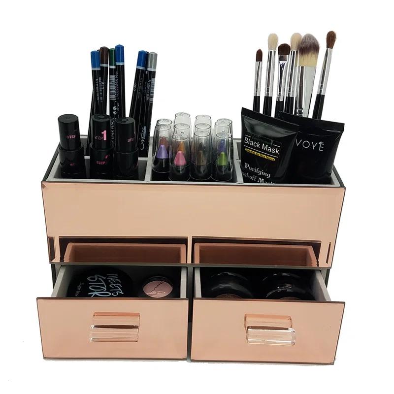 Vandue Corporation Olivia Wood Makeup Organizer