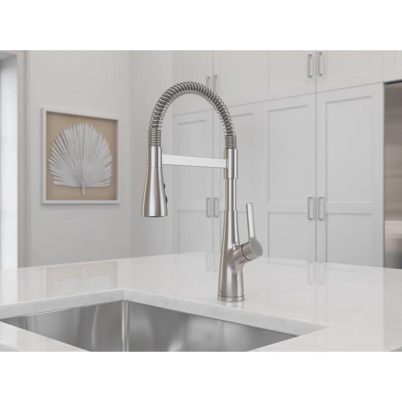 Pfister LG529NECS Neera Culinary Look Pull Down Single Handle Kitchen Faucet