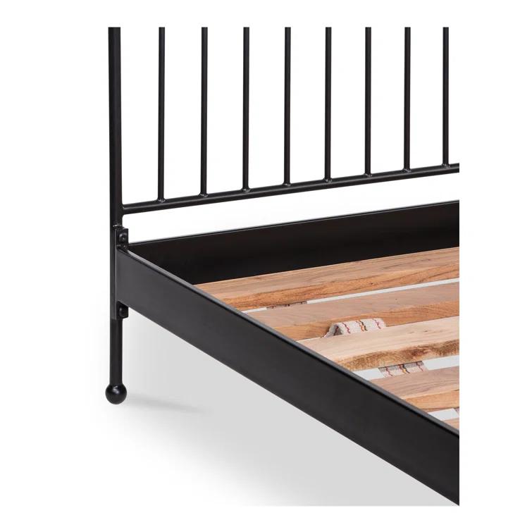 Sylvie Platform Bed - Black / King