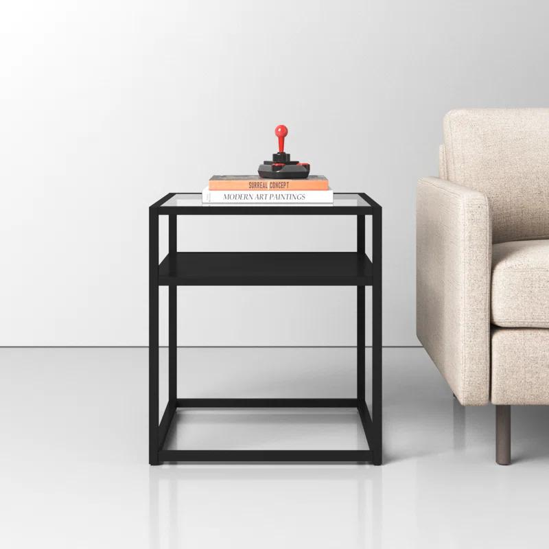 Duran Glass End Table