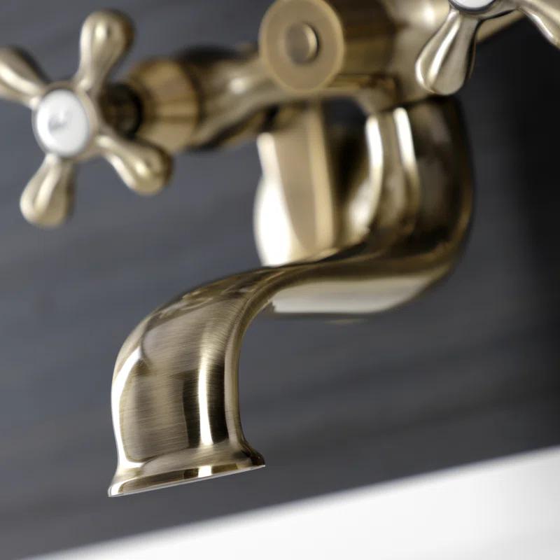 Kingston Brass Kingston Two-Handle Clawfoot Tub Faucet with Hand Shower