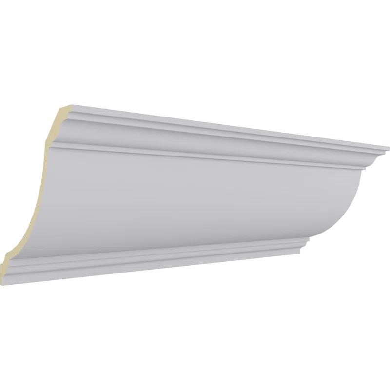 Ekena Millwork 11 7/8"H x 11 7/8"P x 16 5/8"F x 94 1/2"L Claremont Crown Moulding