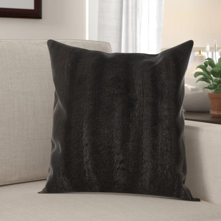 Cheer Collection FRBIN Square Pillow Cover & Insert (Set of 2)
