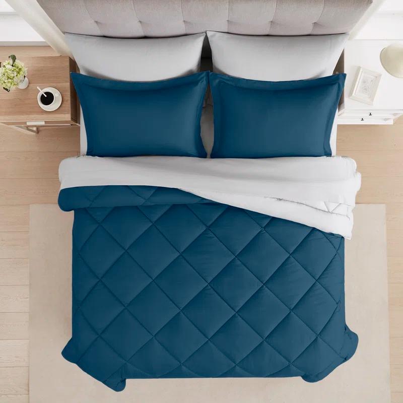 Modern Threads Modern Threads 7-Piece Reversible Comforter Set - Includes Comforter, Sheets, Pillowcases, and Shams