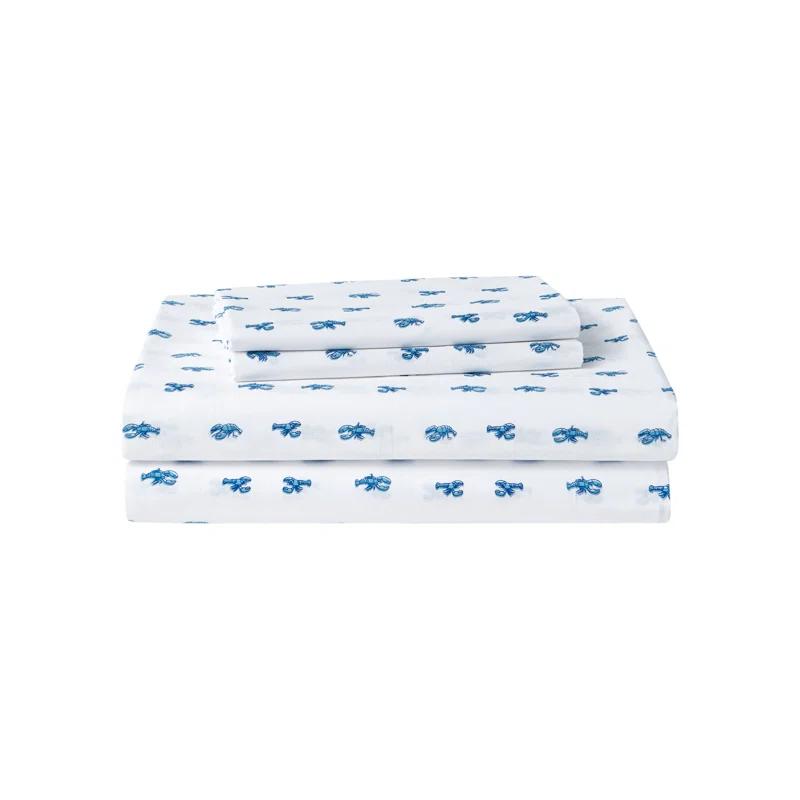 Nautica Nautica Printed Cotton Percale Sheet Sets