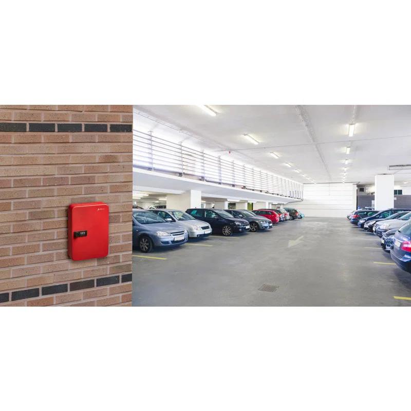 AdirOffice Steel Secure Key Cabinet with Combination Lock