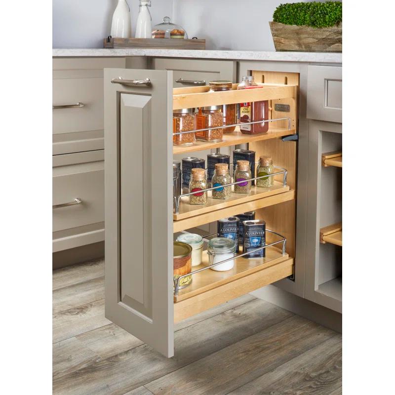 Rev-A-Shelf Rev-A-Shelf Pull Out Kitchen Cabinet Organizer Pantry Spice Rack