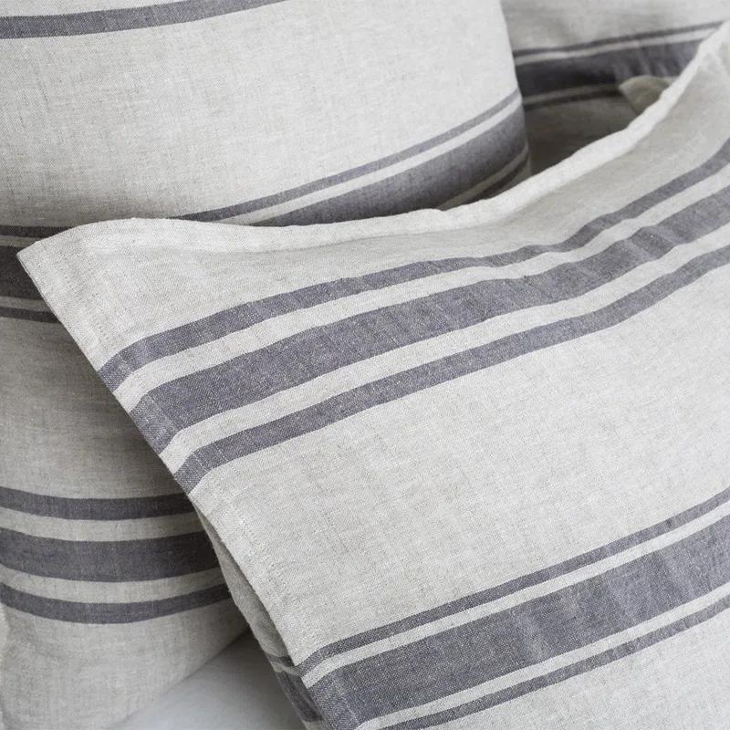 Jackson Sham by Pom Pom at Home - Cream and Gray / King
