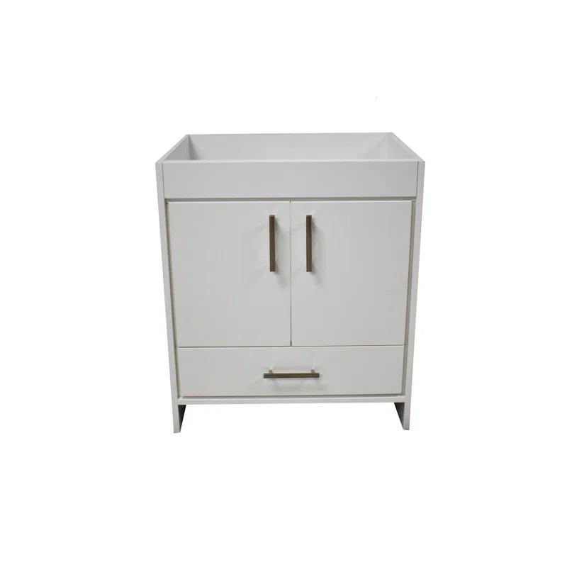Capri 24 in. W x 22 in. D x 34 in. H Single Sink Bath Vanity Cabinet without Top