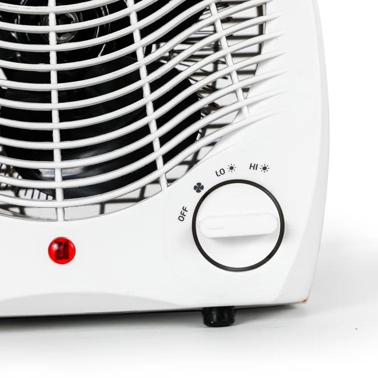 BLACK+DECKER Personal Desktop 1,500 Watt Electric Fan Compact Heater