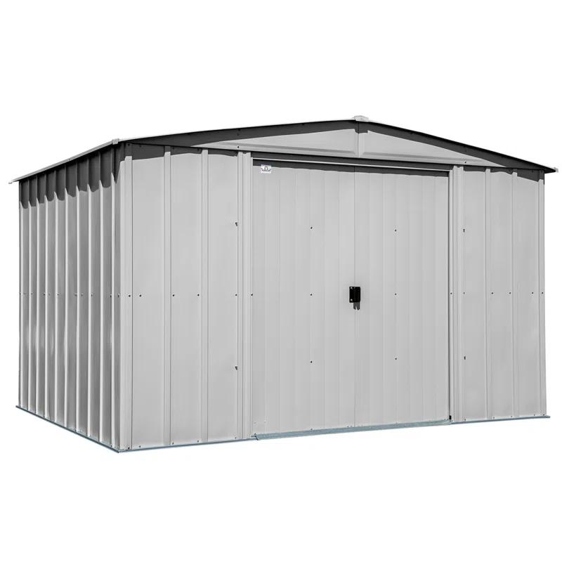 Arrow 10 ft. W x 8 ft. D Metal Storage Shed