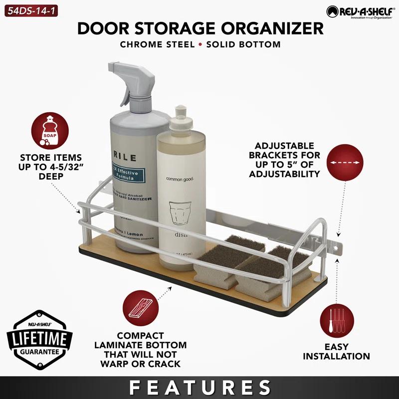 Rev-A-Shelf Rev-A-Shelf Steel Door/Wall Mount Pantry Shelf Organizer