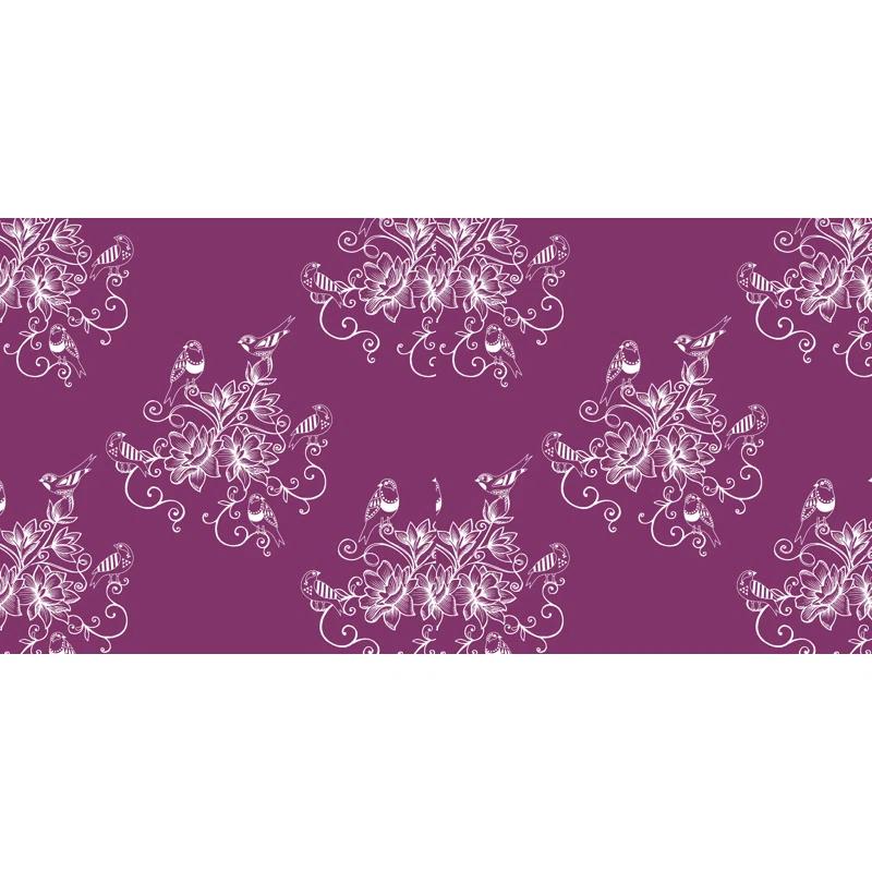e by design Botanical Blooms Floral Indoor/Outdoor Reversible Throw Pillow