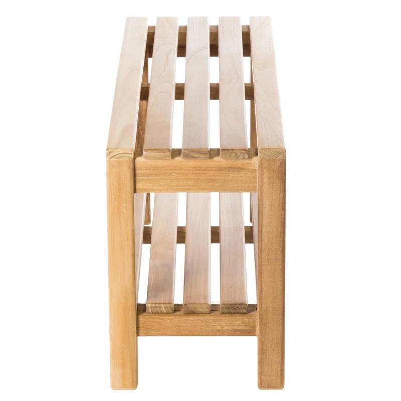 Teak Shower Bench