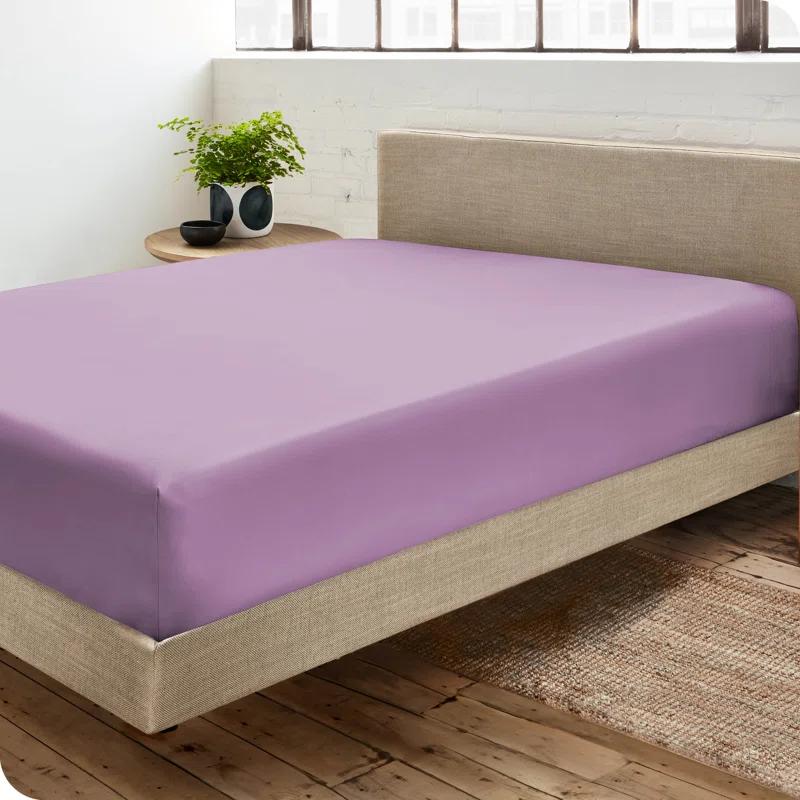 Bare Home Microfiber Fitted Sheet