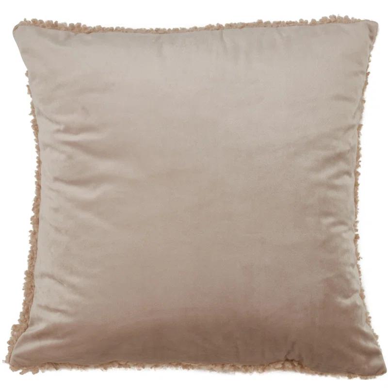 Wade Logan® Faux Fur Throw Pillow, Cover Only