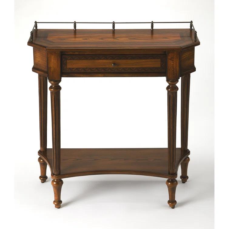Butler Specialty Masterpiece Traditional Console Table In Umber