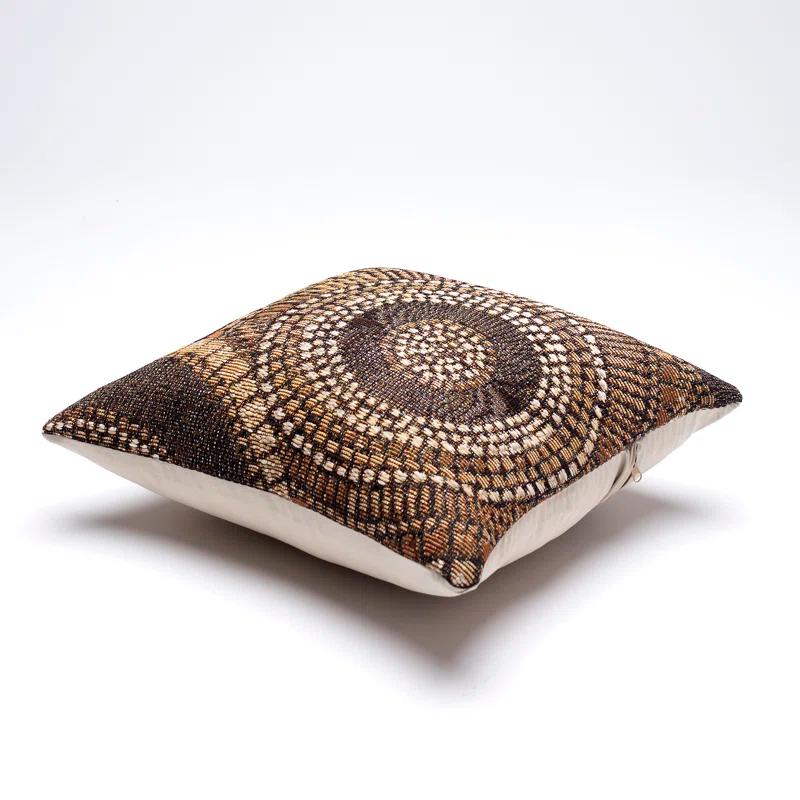 Marina Abstract Indoor/Outdoor Throw Pillow