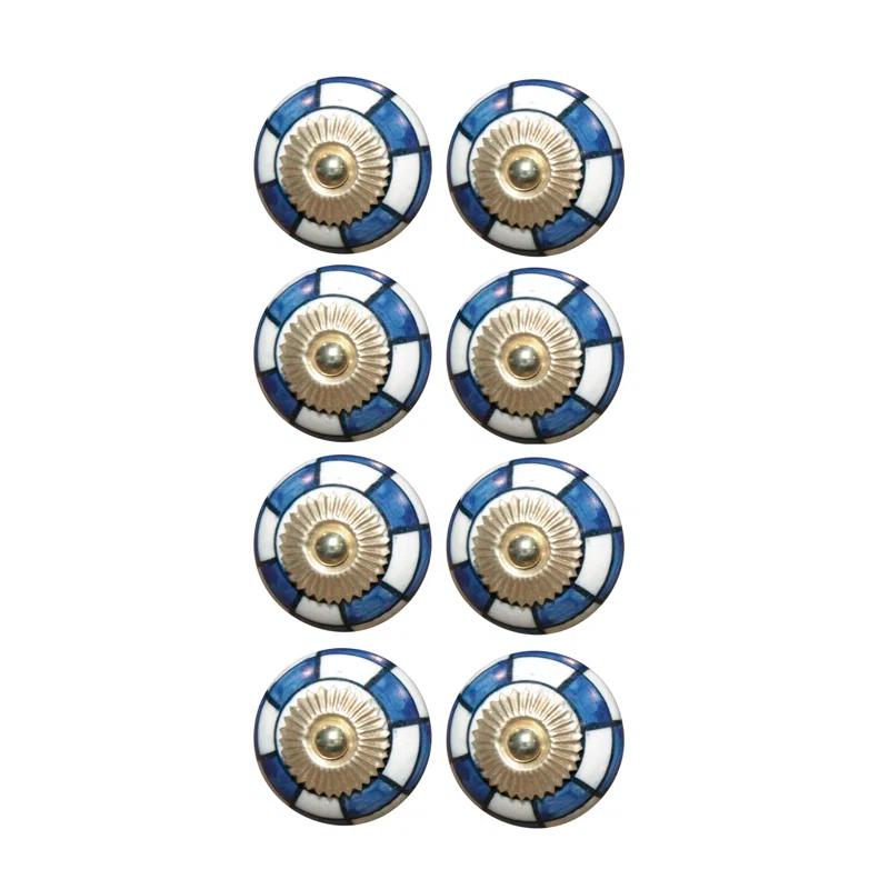 Bungalow Rose Colaluca 1 1/2" Diameter Mushroom Knob (Set of 8)