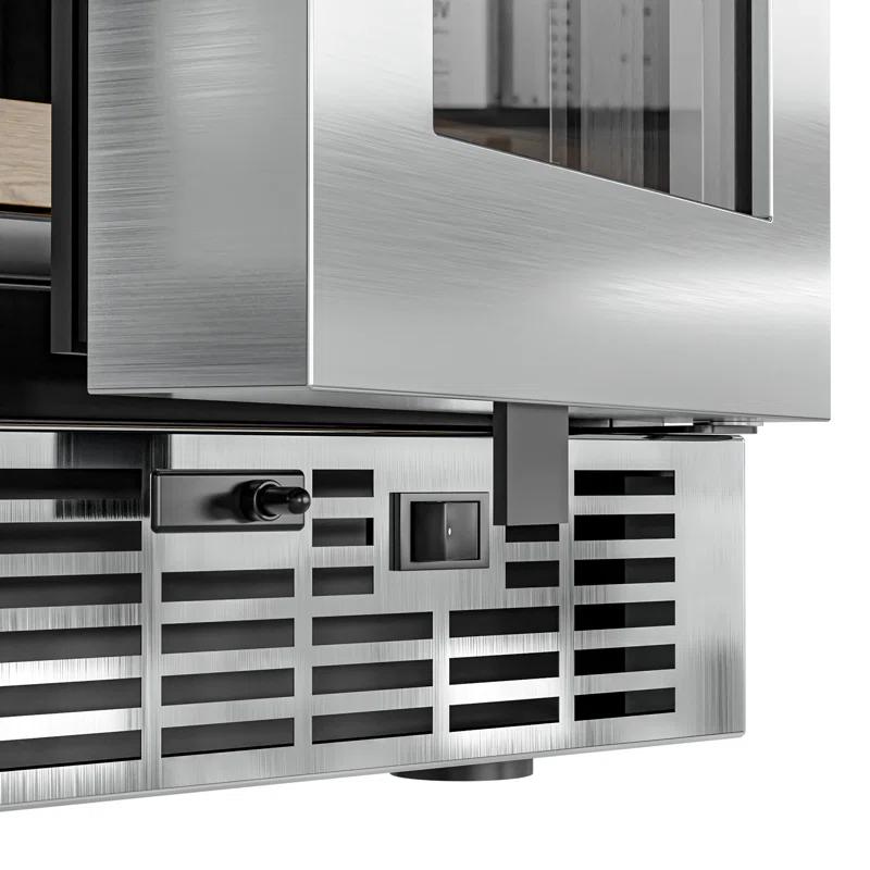 KoolMore Koolmore 24 in. Width 21 Bottles and 60 Cans Dual Zone Freestanding/Built-In Wine & Beverage Refrigerator.